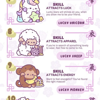 Attract Luck Zodiac enamel Pin