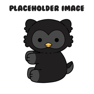 Adventure Sized Owlbear Plush, Black