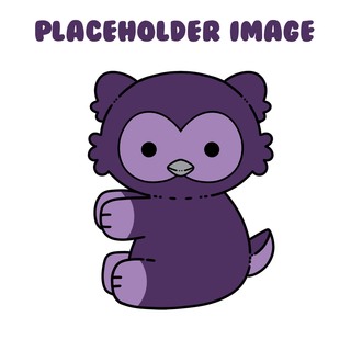 Adventure Sized Owlbear Plush, Purple