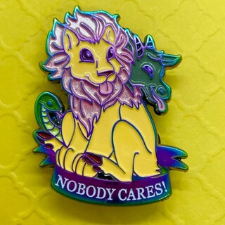Chimera Soft Enamel/Rainbow Metal Pin