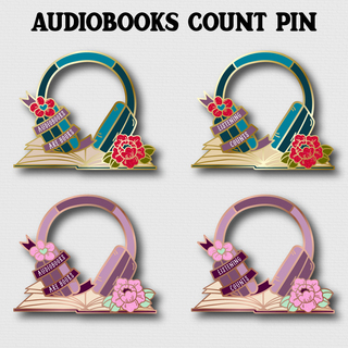 Audiobooks Count Pin