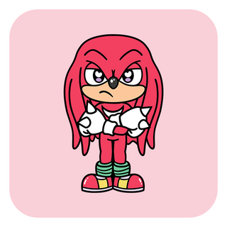 Enamel Pin - Knuckles
