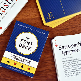The Font Deck – 12-pack
