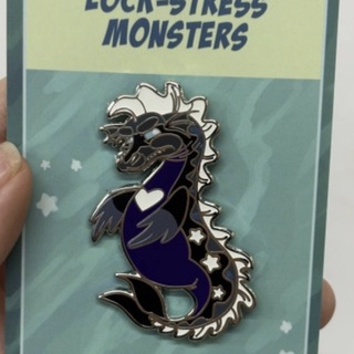 Glow in the Dark Dark Ness Enamel Pin
