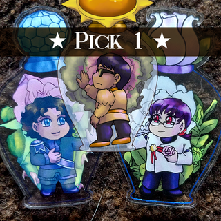 Bottled chibi magnet of choice