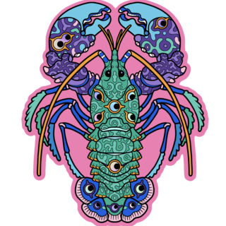 Lobster Sticker