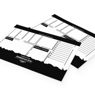 Deck of Crawlers: Extra Equipment Sheet Pad