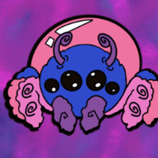 Hubba Bubba Jumping Spider Hard Enamel Pin