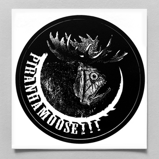STICKER: Piranhamoose (Circle)