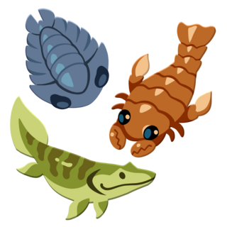 Set of Three Mini Pins