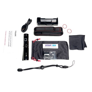 ION-X Flashlight Set in Gunmetal Gray (NO RETAIL BOX)