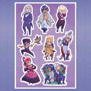 ButlerAU Sticker Sheet