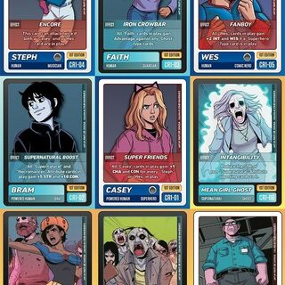 5 "HAUNTING/LFLD" Trading Cards*