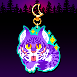 CHESHIRE GRIN Keychain