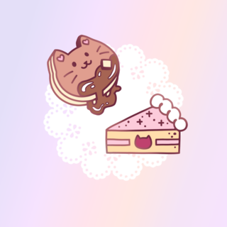 ✨🥞 Cafe Cat Mini Pin