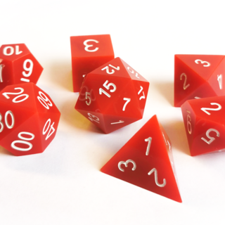 Blood Dice Set + bag