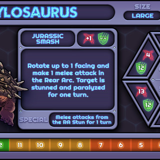 Dinosaur Reference Cards - Base Game