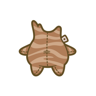 Wide Forest Friend Body Enamel Pin