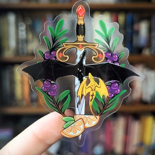 NEW! Fourth Wing sticker