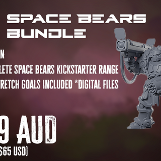 Space Bears Kickstarter Bundle