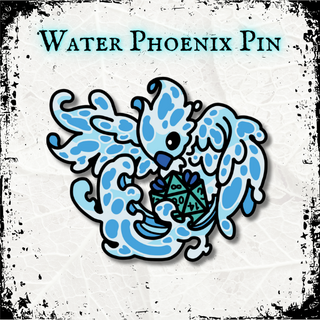 Water Phoenix Pin