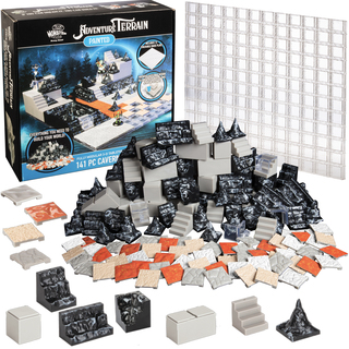 Monster Adventure Terrain 141pc Painted Cavern Set