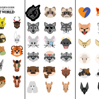 Beast World Species Emoji Stickers