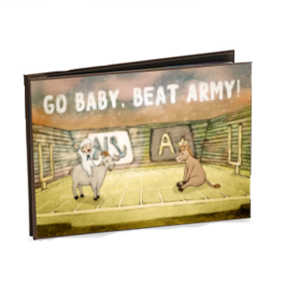 Hardcover book: Go Baby, Beat Army!