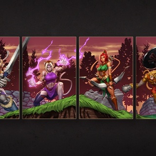 $150 SUPPORT TIER - Character Showcase Art Print