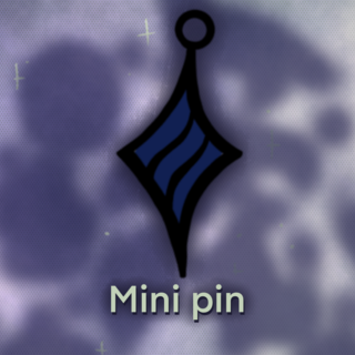 Blue Star Mini Pin