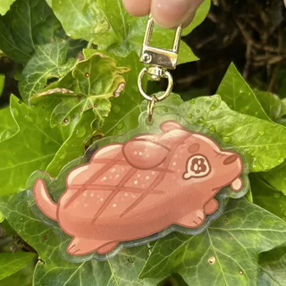 Rye Doggy Keychain