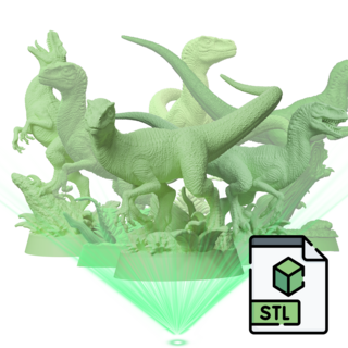 Velociraptor 6-Pack [STL]