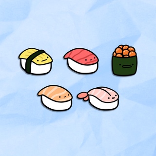 Sushi Mini Enamel Pin Set
