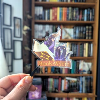 Book Wyrm sticker