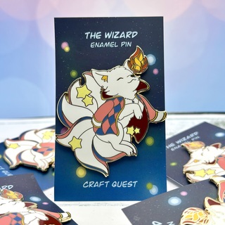 B GRADE-The Wizard Enamel Pin