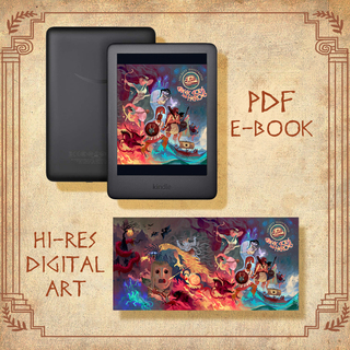📜 E-Book + Digital Illustration Print