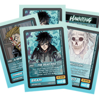 5 "HAUNTING" Trading Cards*