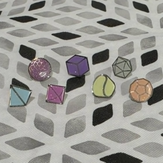 Mini Dice Pin Set