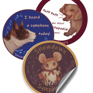 45 Stickers - 15 x 3 varieties