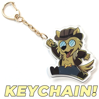 Indie Acrylic Keychain