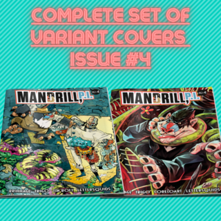 Complete Comic Variant Cover Set Issue #4