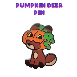 Pumpkin Deer Pin