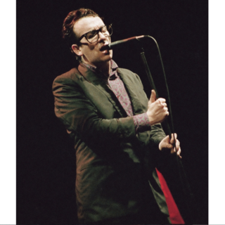 Limited Edition 8" by 10" archival print of Elvis Costello