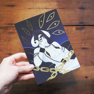 Sloth 5x7 Foil Print