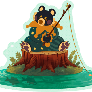 Bramble Sticker
