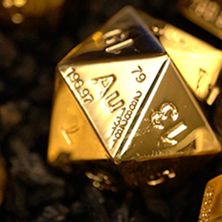 Gold Plated D20