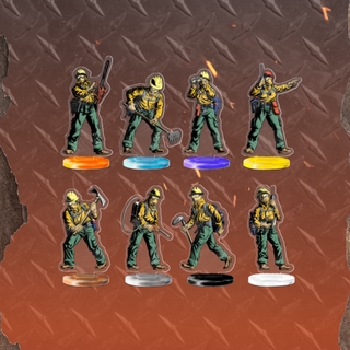 Acrylic Firefighters
