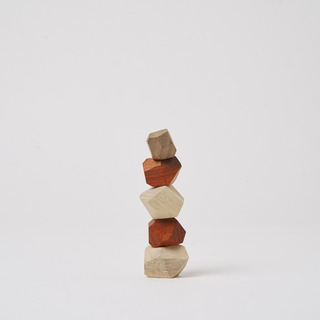 Woodas Mini: The Petite Size Wood Art Stacking Toy