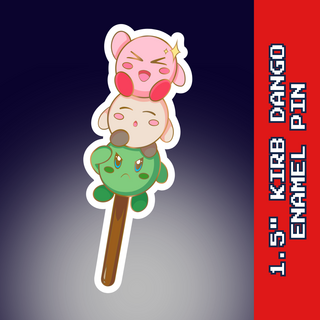 Kirb Dango Pin