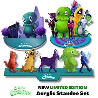 C is for Cthulhu Acrylic Standees Set